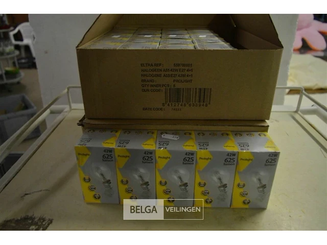 ±50x lampen 25w/625 lumen - afbeelding 1 van  2