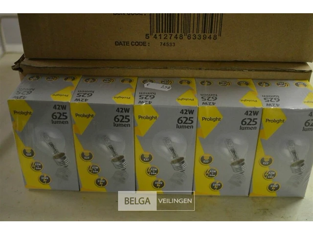 ±50x lampen 25w/625 lumen - afbeelding 2 van  2