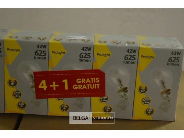±50x lampen 42w/625lumen - afbeelding 2 van  3