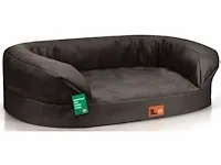 50x orthopedisch hondenbed medium, (25x beige + 25x chocolat ) - afbeelding 1 van  2