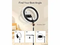 50x selfie ring light 10" met statief - afbeelding 4 van  6