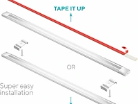 50x set van 2 - 60 cm led onderbouwverlichting met bewegingssensor - afbeelding 4 van  8