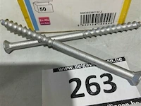 50x smart cellenbetonschroef t30 8,0x130/70 - afbeelding 3 van  3