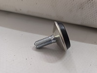 50x stelvoetjes zwart rond ø 32x9 | m 8x20/17 - afbeelding 2 van  6