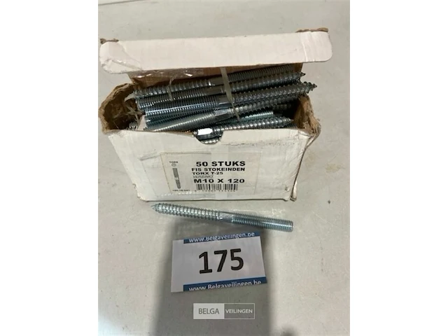 50x stokeinden m10 x 120 - afbeelding 3 van  3