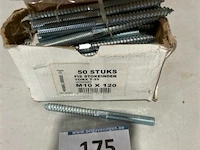 50x stokeinden m10 x 120 - afbeelding 3 van  3