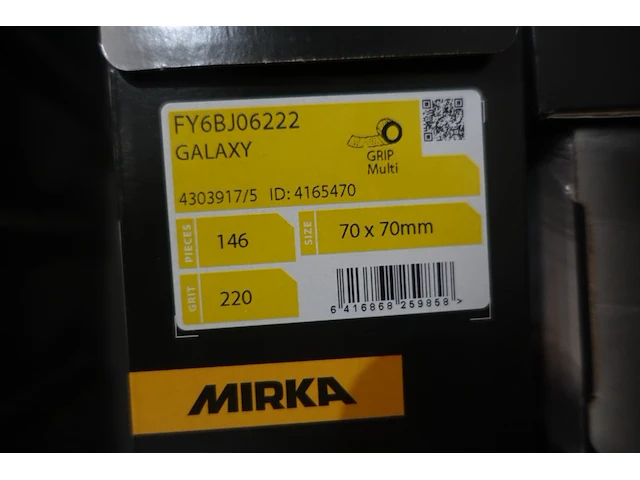 50x verpakking schuurpapier mirka - afbeelding 4 van  6