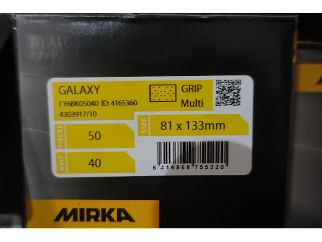 50x verpakking schuurpapier mirka - afbeelding 5 van  6