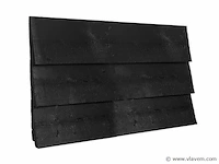 50x zwarte sidings 3m - afbeelding 1 van  2