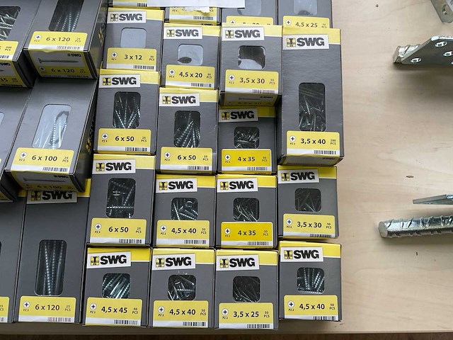51 x dozen houtschroeven - afbeelding 6 van  9