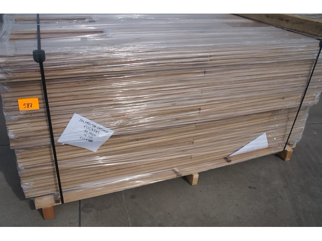 51,30 m² massief eiken parket 20mm - afbeelding 4 van  7
