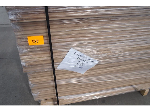 51,30 m² massief eiken parket 20mm - afbeelding 5 van  7