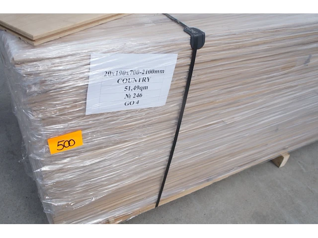 51,49 m² massief eiken parket 20mm - afbeelding 5 van  7