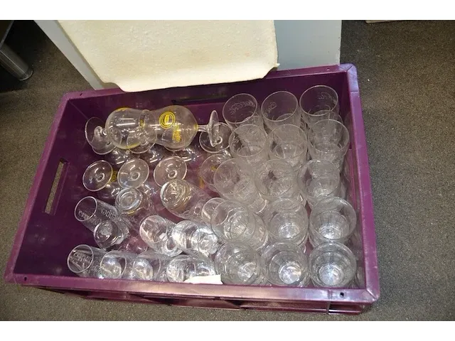 52 frisdrankglazen w.o. coca cola, schweppes, lipton (zonder bak) - afbeelding 3 van  4