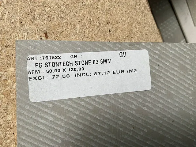 52,56m2 floorgres stontech stone 03 60x120 - 6mm - afbeelding 3 van  3