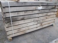 5,28 m³ industrieel eiken balken 100x200 - afbeelding 1 van  5