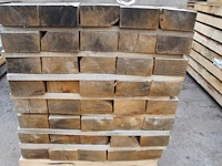 5,28 m³ industrieel eiken balken 100x200 - afbeelding 5 van  5