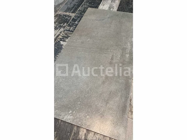 52m² stofgrijs 40x80 gerectificeerd, betoneffect vloer en wand - afbeelding 2 van  3