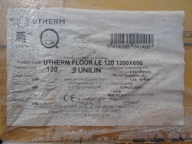 52x isolatie paneel utherm floor - afbeelding 2 van  2