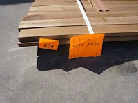 53 lm iroko geschaafd 20mm - afbeelding 2 van  4