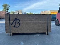 53 m2 osb platen dikte 14 mm - 1,69x0,63m - afbeelding 2 van  2
