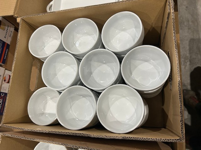 53 witte kommetjes - afbeelding 1 van  5