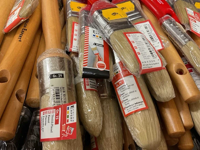 53 x verfborstels voor muur en plafond - afbeelding 3 van  6