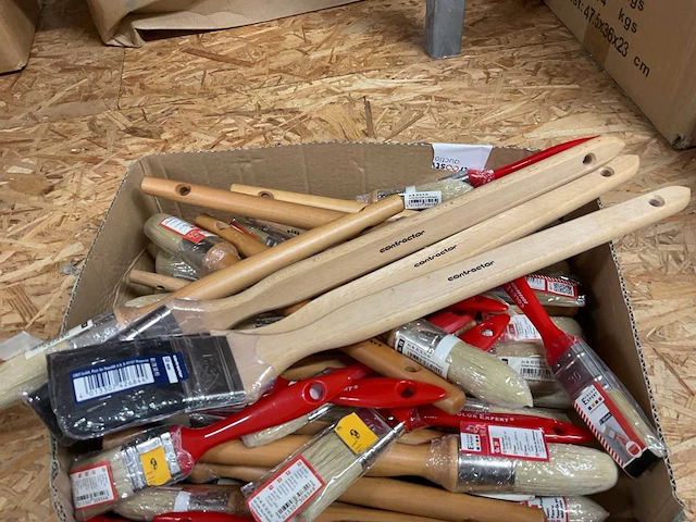 53 x verfborstels voor muur en plafond - afbeelding 6 van  6