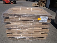 53,36 m² massief eiken visgraatparket 15mm - afbeelding 1 van  6