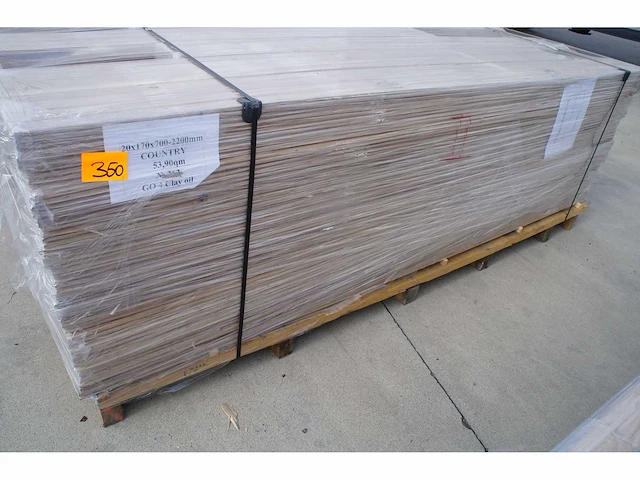 53,90 m² massief eiken parket 20mm clay oil - afbeelding 2 van  7