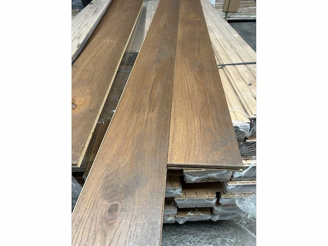53,90 m² massief eiken parket 20mm clay oil - afbeelding 6 van  7