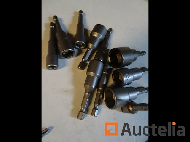 54 diverse bits (bithouder, dop, ...) - afbeelding 3 van  12