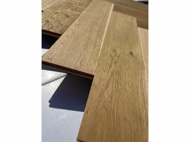 54 m2 eiken meerlagen visgraat unfinished - afbeelding 2 van  7