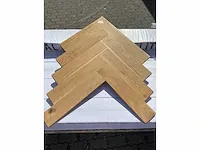 54 m2 eiken meerlagen visgraat unfinished - afbeelding 5 van  7