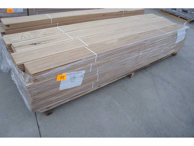 54,44 m² massief eiken parket 15mm - afbeelding 2 van  5