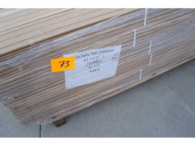 54,44 m² massief eiken parket 15mm - afbeelding 3 van  5