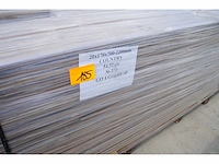 54,52 m² massief eiken parket 20mm graphit oil - afbeelding 4 van  7
