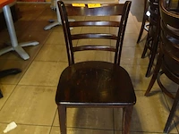 54x houten stoel - afbeelding 2 van  5