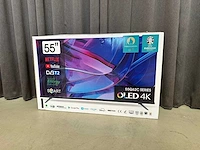 55 inch 4k smart televisie - afbeelding 1 van  3