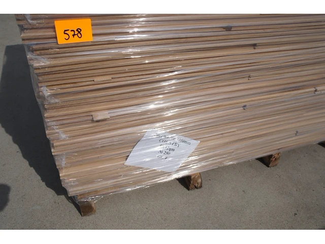 55,12 m² massief eiken parket 20mm - afbeelding 5 van  7