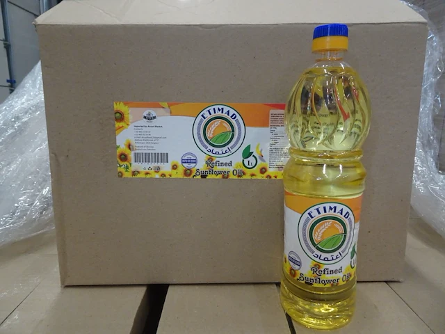 555x 1l zonnebloemolie etimad - afbeelding 1 van  4