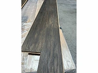 55,76 m² massief eiken parket 20mm graphit oil - afbeelding 6 van  7