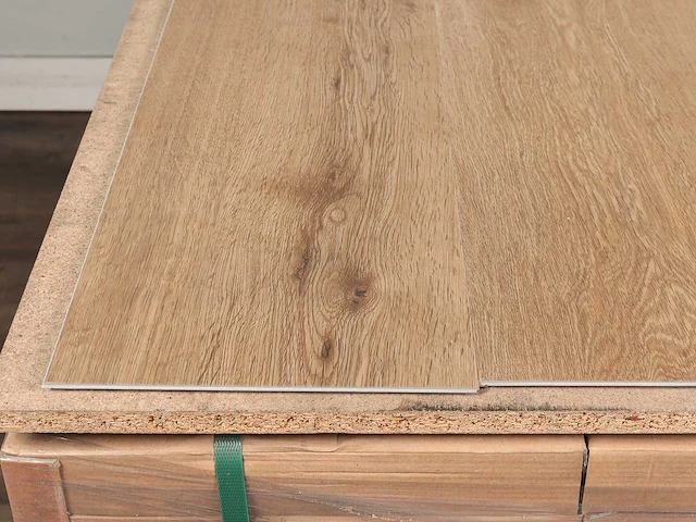 56 m2 pvc spc click plank met xps onderlaag - 1220 x 228 x 6,5 mm - afbeelding 2 van  4