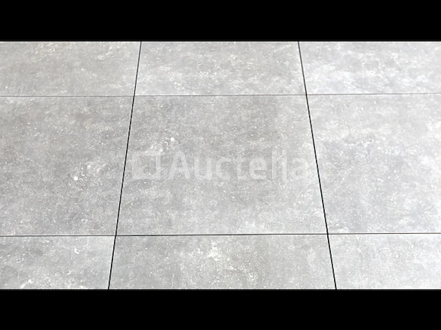 56m² buitentegels, grijs blauwe steen effect 80x80 x20mm, nieuw verpakt - afbeelding 1 van  1