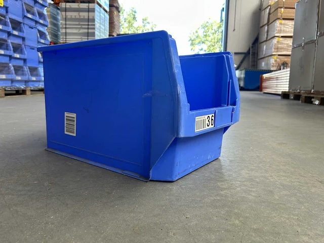 (56x) magazijnbak met grijpopening 500x300x300mm - afbeelding 6 van  7