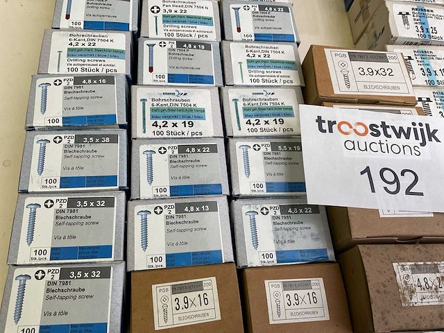 57 x doosjes schroeven - afbeelding 2 van  7