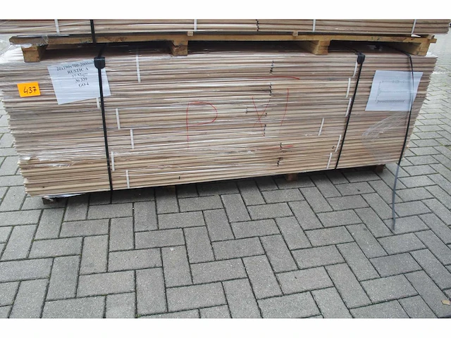 57,32 m² massief eiken parket 20mm - afbeelding 3 van  6