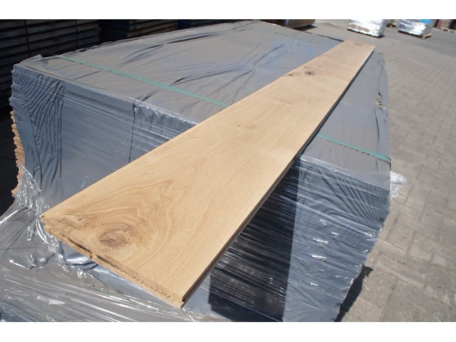 57,46 m² eiken planchetten 20mm - afbeelding 3 van  5