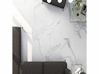 57,60m² - 60x60cm - marble carrara glossy gerectificeerd - afbeelding 1 van  2