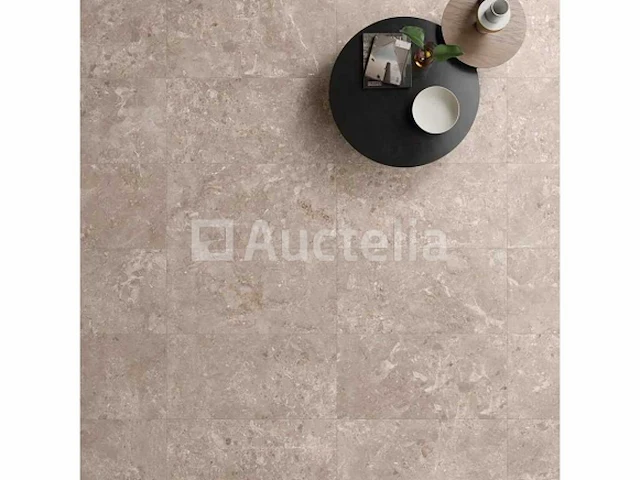 57,60m² arthemis beige 80x80 gerectificeerd, terrazzo effect, vloer en wand, nieuw verpakt - afbeelding 2 van  2